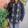 Layerz Clothing Aria Top In Black In Black