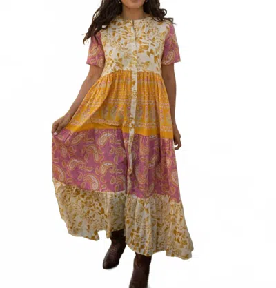 Layerz Clothing Chandler Maxi Dress In Yellow
