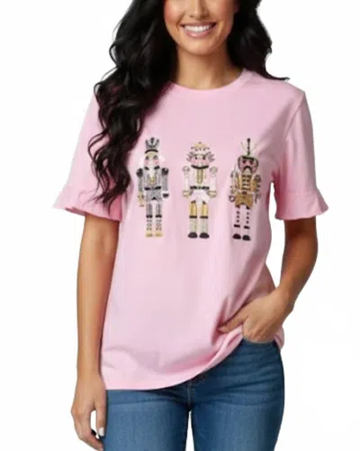 Layerz Clothing Clara Layerz Top In Pink Multi