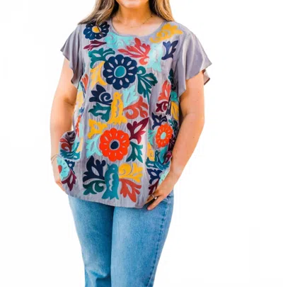 Layerz Clothing Haden Top In Multi