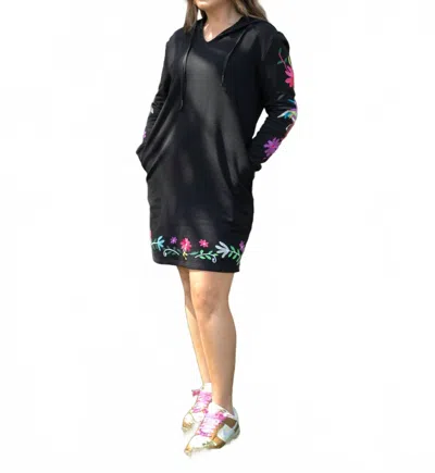 Layerz Clothing Jill Mini Dress In Black In Multi