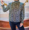 Layerz Clothing Livy Top In Multi In Multi