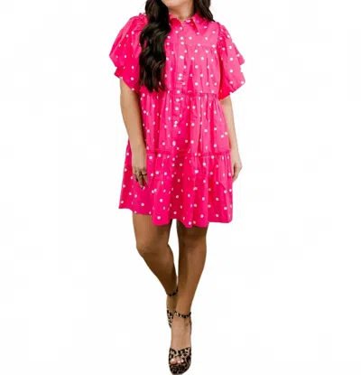 Layerz Clothing Stella Dress In Pink