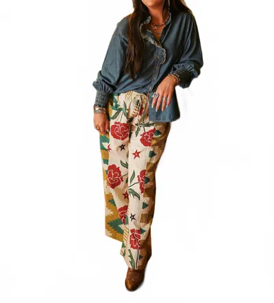 Layerz Clothing Tiffany Top In Denim In Multi