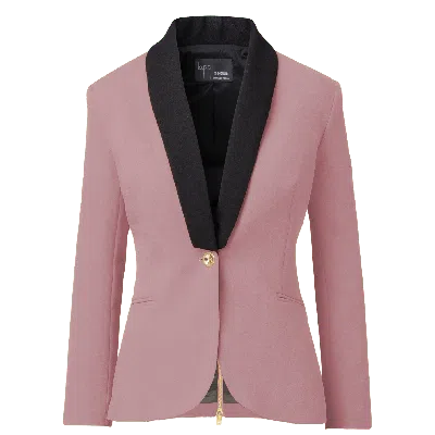 Layo G Women's Stretch Blazer — Blush Pink