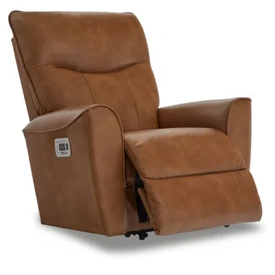 La-z-boy Belmont Power Wall Recliner W/ Headrest And Lumbar In Brown