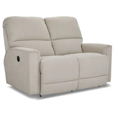 La-z-boy Cade Reclining Loveseat In White