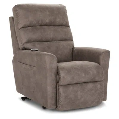 La-z-boy Liam Bronze Power Lift Recliner In Brown
