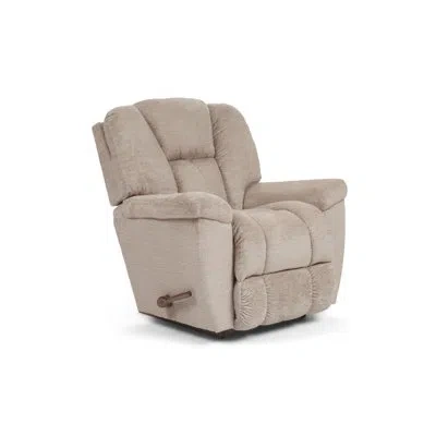 La-z-boy Maverick Rocker Recliner With Iclean Cover In Beige