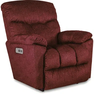 La-z-boy Morrison Power Rocking Recliner With Power Headrest In Redwood