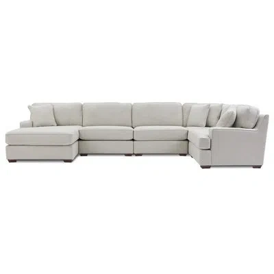 La-z-boy Paxton Sectional With Chaise In Porcelain
