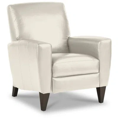 La-z-boy Scarlett Leather Match High Leg Reclining Chair In Dusty