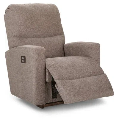 La-z-boy Sherman Power Rocking Recliner In Brown