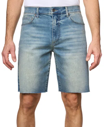 Lazer Men's Cooper Slim-fit Stretch 9-1/2" Denim Shorts In Indigo