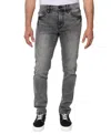 Lazer Men's Gary Skinny Jeans In Gray