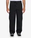 Lazer Men's Loose Fit Cargo Pants In Black