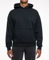 Lazer Men's Loose-fit Pull-on Hoodie In Black