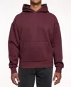 Lazer Men's Loose-fit Pull-on Hoodie In Brown