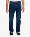 Lazer Men's Straight-fit Jeans In Blue