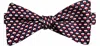 Lazyjack Press Bow Ties On Cloud In Wine Red In Multi