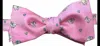 Lazyjack Press Bow Ties Riding Derby In Pink In Pink