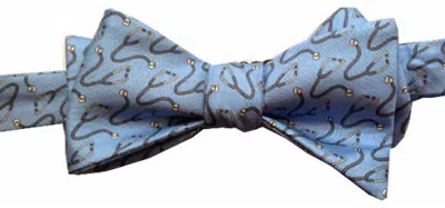 Lazyjack Press Bow Ties Trust Me, I'm A Doctor In Blue