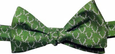 Lazyjack Press Buckwild Bow Tie In Green
