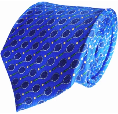 Lazyjack Press Men's Blue At Your Service Tie