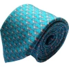 Lazyjack Press Men's Blue Shark Week Tie In Blue