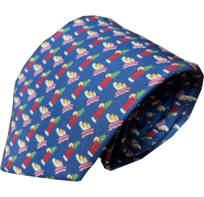 Lazyjack Press Men's Blue Sunday Funday Tie