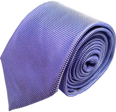 Lazyjack Press Men's Blue The Mullet Tie: Business In The Front, Party In The Back In Purple