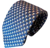 Lazyjack Press Men's Blue Whiskey Business Tie In Blue