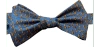 Lazyjack Press Men's Blue Wingman Bow Tie In Blue