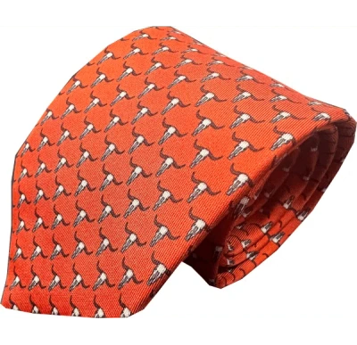 Lazyjack Press Men's Orange Grab Em By The Horns