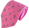 Lazyjack Press Men's Pink / Purple Riding Derby Tie In Pink/purple