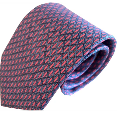 Lazyjack Press Men's Pink / Purple Tie One On Tie In Gray