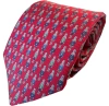 Lazyjack Press Men's Red Sleigh All Day Tie In Red