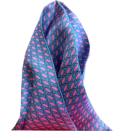 Lazyjack Press Men's Tie One On Pocket Square