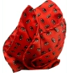 Lazyjack Press Men's Yellow / Orange Touchdown Pocket Square – Burnt Orange