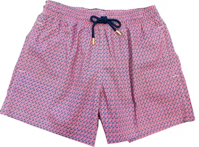 Lazyjack Press Pink Sweet Shades Bro Men's Swim Trunk