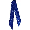 Lazyjack Press Women's Blue The Belvedere Scarf: Anchorman In Blue
