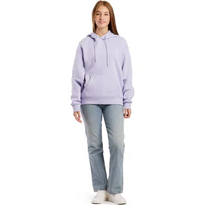 Lazypants Chloe Fleece Hoodie In Lavender