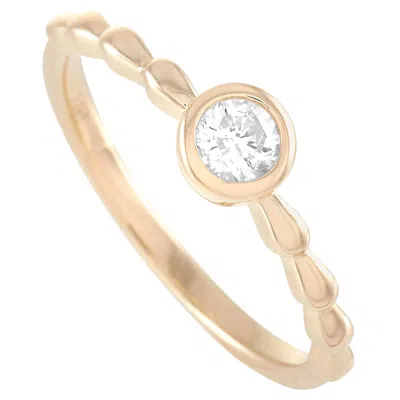 Pre-owned Lb Exclusive 14 Karat Yellow Gold 0.25 Carat Diamond Ring