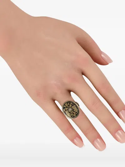 Pre-owned Lb Exclusive 14k Gold Russian Diamond Ring