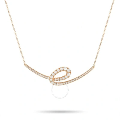 Lb Exclusive 14k Rose Gold 0.48ct Diamond Necklace In Multi-color