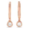 Lb Exclusive 14k Rose Gold 0.25 Ct Diamond Earrings In Gold
