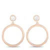 Lb Exclusive 14k Rose Gold 0.31 Ct Diamond Earrings In Gold