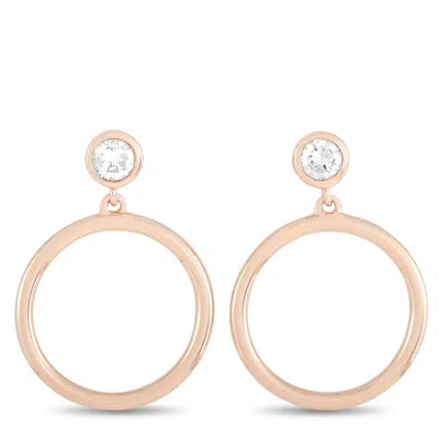 LB EXCLUSIVE 14K ROSE GOLD 0.31 CT DIAMOND EARRINGS