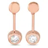 Lb Exclusive 14k Rose Gold 0.58 Ct Diamond Earrings In Gold