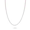 Lb Exclusive 14k Rose Gold 7.57ct Lab-grown Diamond Tennis Necklace Mf17-072225 In Metallic
